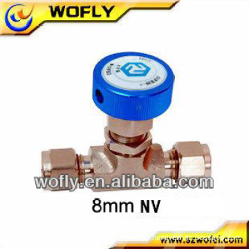 Hydraulic Water Needle Valve with Flow Meter